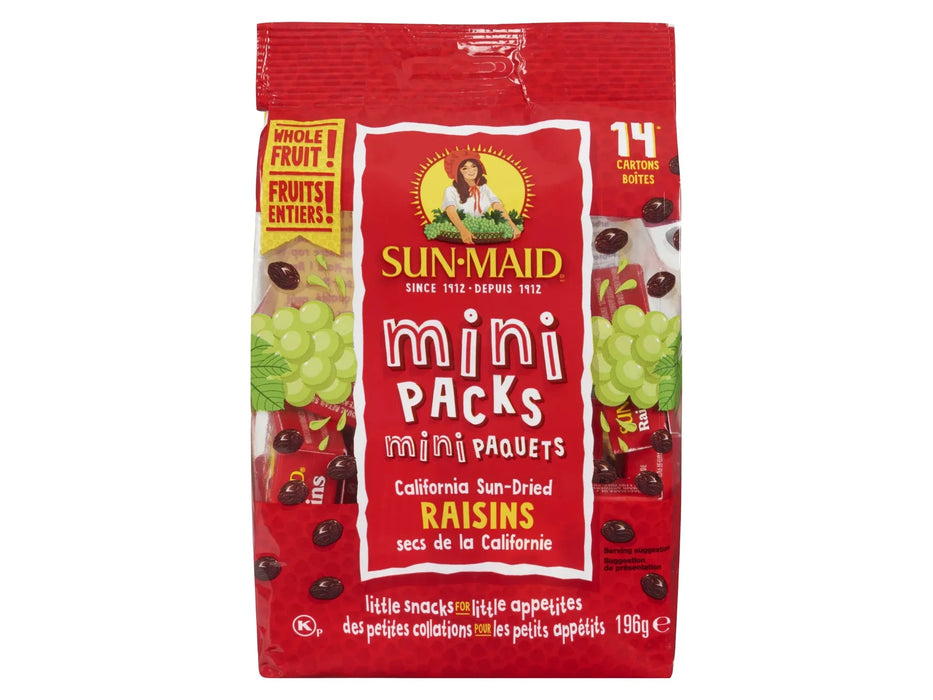 Sunmaid Mini Raisins - 14 Packs