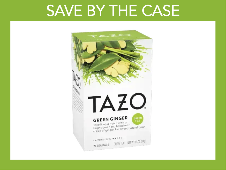 Tazo - Green Ginger - Pkg 20