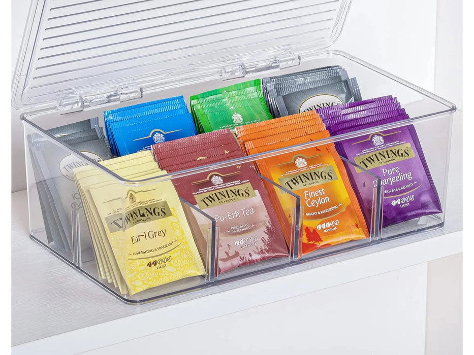 Tea Bag Organizer - 8 Compartments