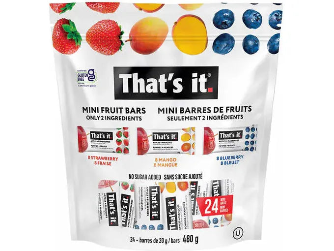 That's It - Mini Fruit Bars - 24 x 20g