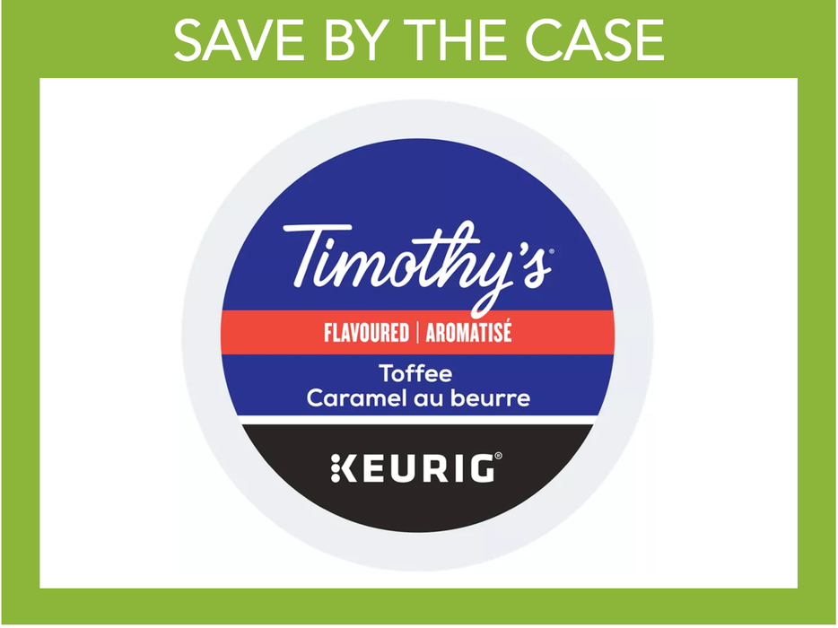 K-Cup - Timothy's - Coffee - Flavoured - Toffee