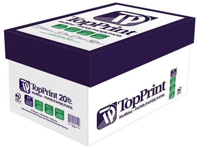 Premium Multi-use Top Print Paper - Letter - 8.5 in. x 11 in. - Miller&Bean