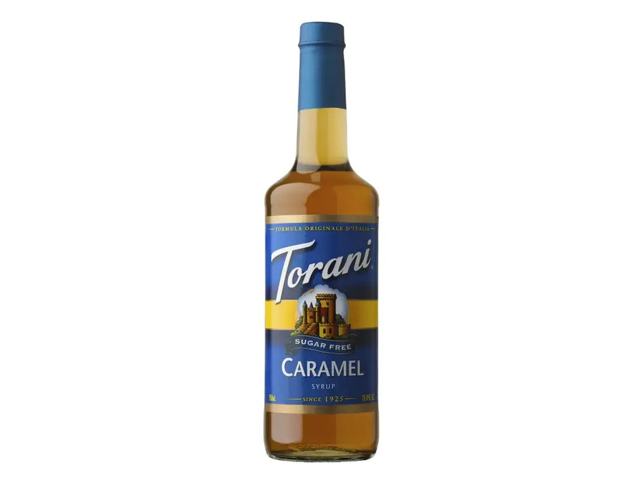 Torani Coffee Syrup - Sugar Free - Caramel - 750ml