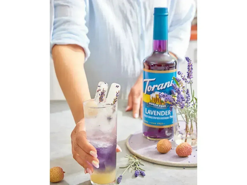 Torani Coffee Syrup - Sugar Free - Lavender - 750ml