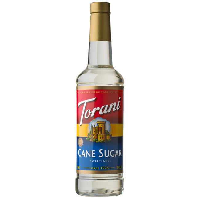 Torani Coffee Syrup - Cane Sweetener - 750ml_Miller & Bean