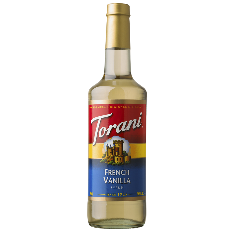 Torani Coffee Syrup - French Vanilla - 750ml_Miller & Bean