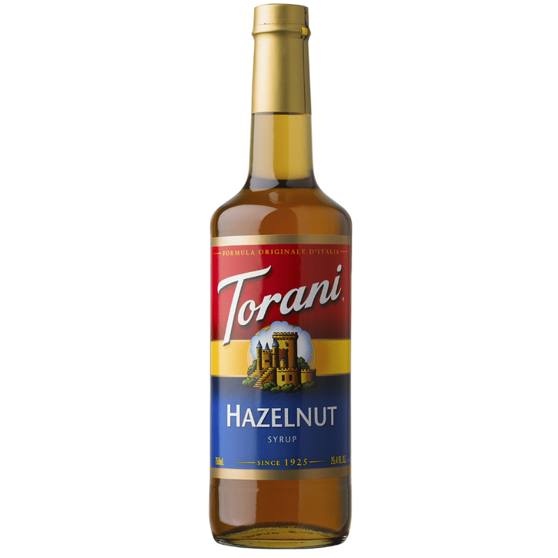 Torani Coffee Syrup - Hazelnut - 750ml_Miller & Bean