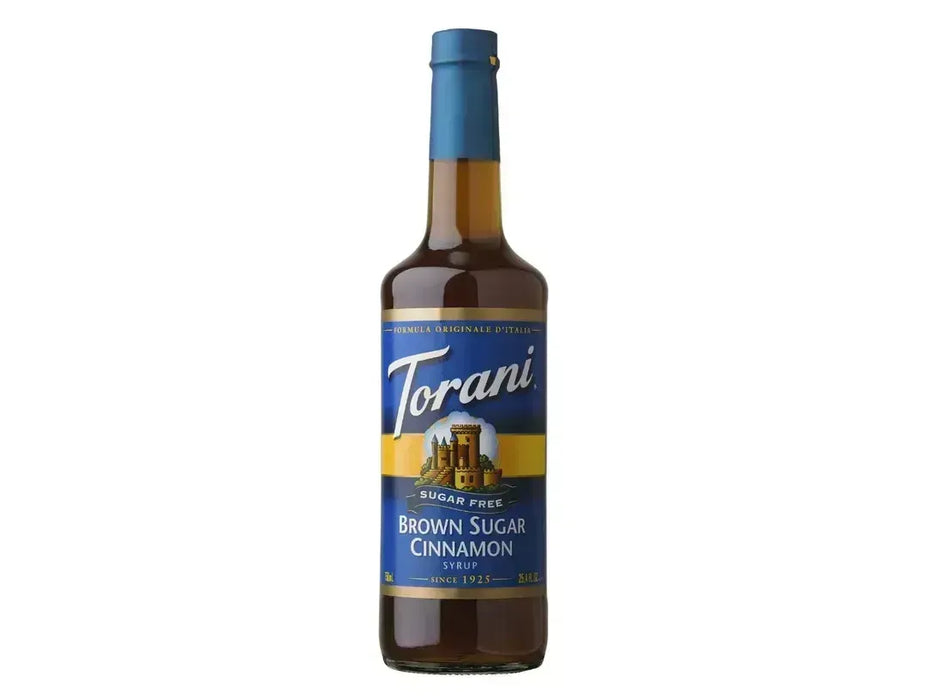 Torani Coffee Syrup - Sugar Free - Brown Sugar Cinnamon - 750ml_ Miller & Bean