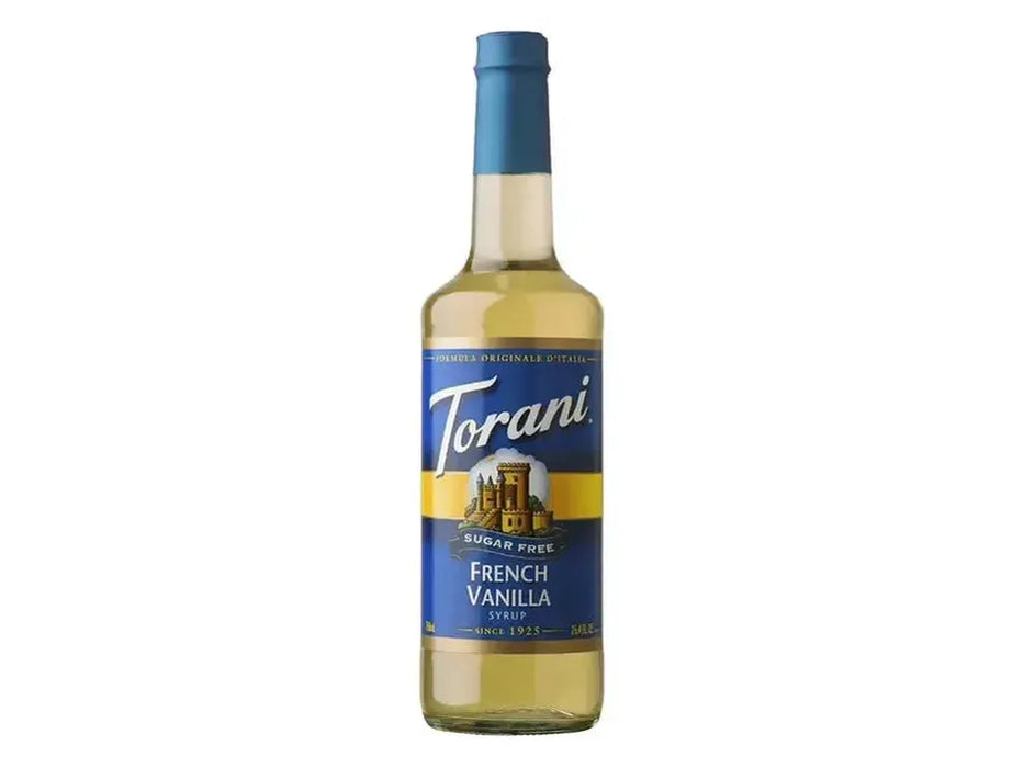 Torani Coffee Syrup - Sugar Free - French Vanilla - 750ml