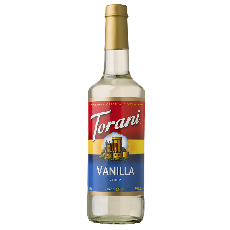 Torani Coffee Syrup - Vanilla - 750ml _ Miller & Bean