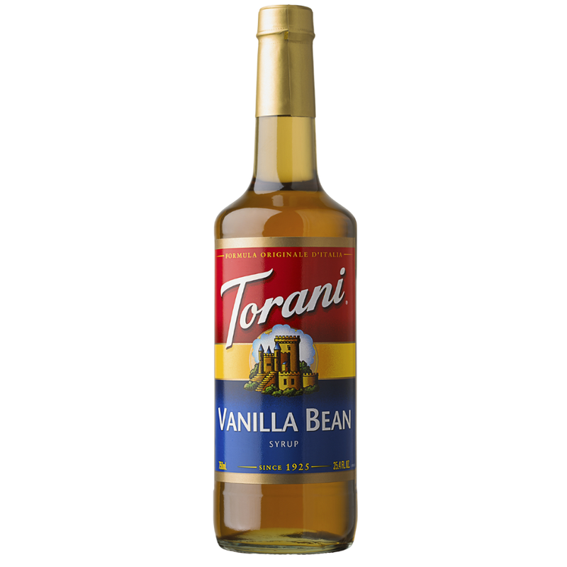 Torani Coffee Syrup - Vanilla Bean - 750ml_ Miller & Bean