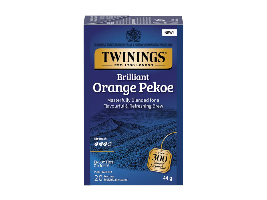 Twinings - Brilliant Orange Pekoe - Pkg 20