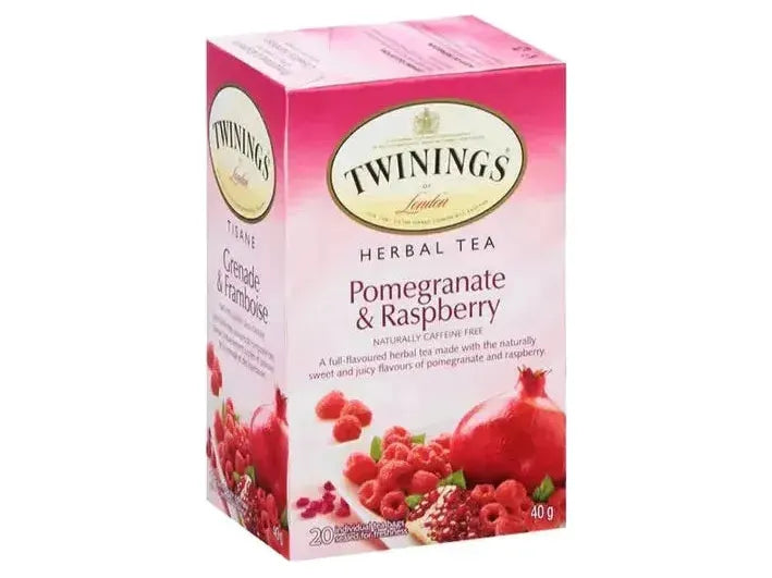 Twinings - Pomegranate & Raspberry - Pkg 20