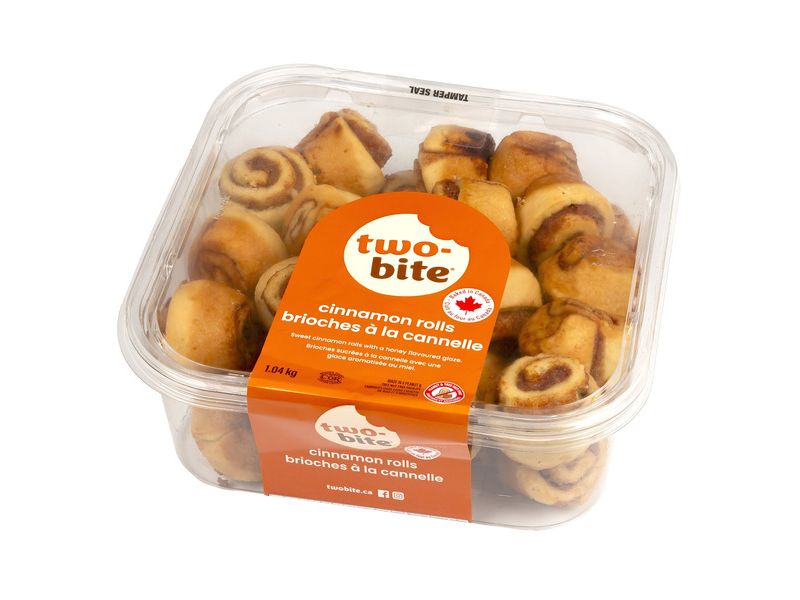 Two-Bite Glazed Cinnamon Rolls - 1.04kg
