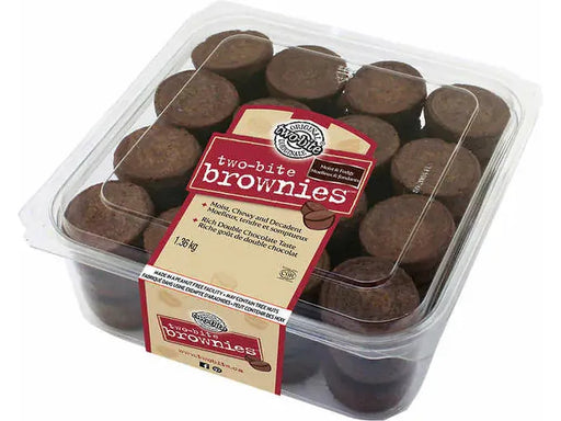 Give & Go Two-Bite Brownies - 1.36 kg -MillerandBean