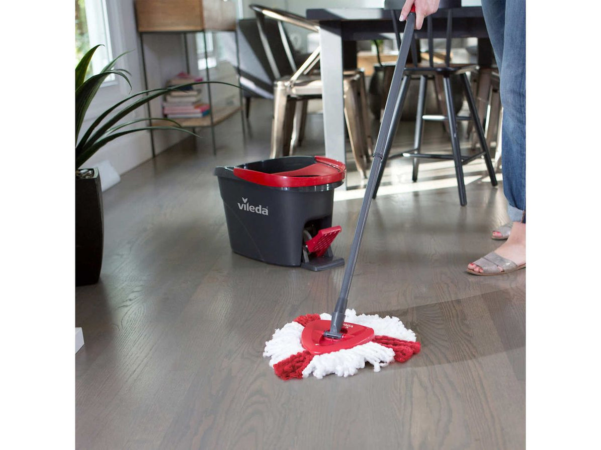 Vileda Easywring Spin Mop And Bucket System — Miller And Bean Coffee Company