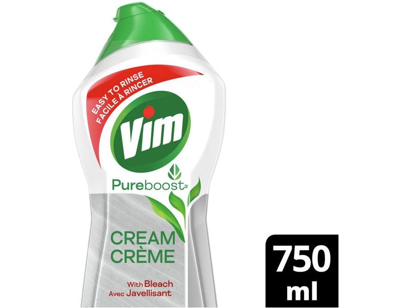 VIM Kitchen Bathroom Surface Cream Cleaner 16.9 FL OZ (500 ml) Lot of 8