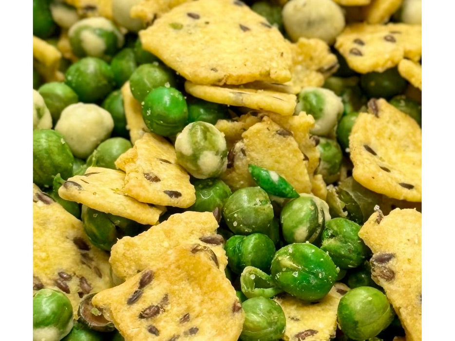 Wasabi Pea & Corn Chip Mix - Bulk for Dispenser - 2kg Bag