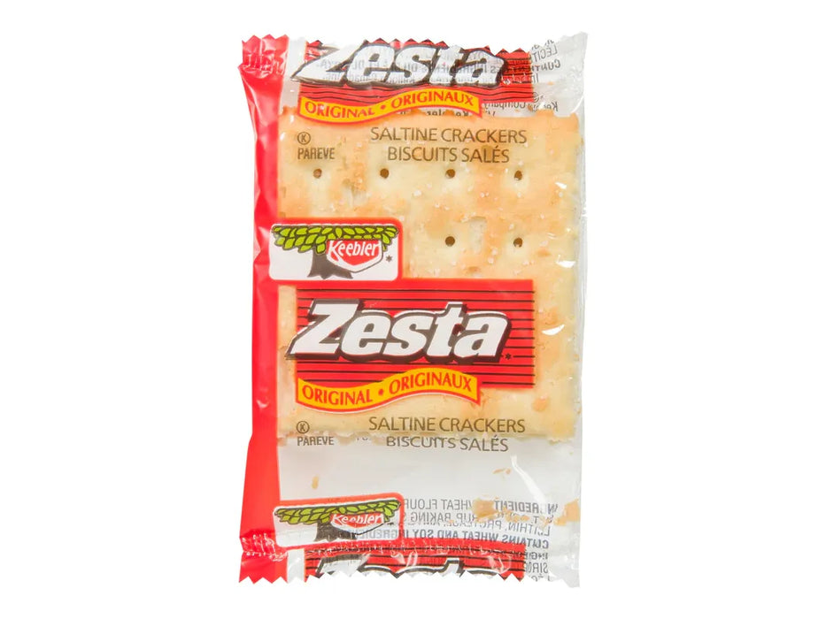 Zesta - Salted Tops - Crackers - Individually Wrapped - 500 Packs x 2