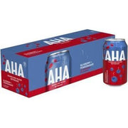 AHA - Blueberry + Pomegranate Sparkling Water - 12 x 355ml - Miller & Bean Coffee Company
