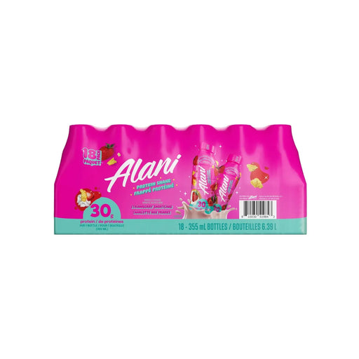 Alani - Protein Shake - Strawberry Shortcake - 18 × 355ml - Miller & Bean Coffee Company