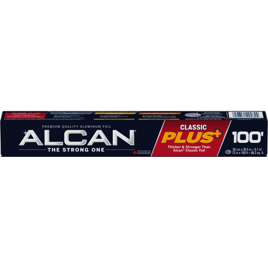 Alcan Classic Plus Aluminum Foil Wrap - Thicker/Stronger - 100 Ft - Miller & Bean Coffee Company