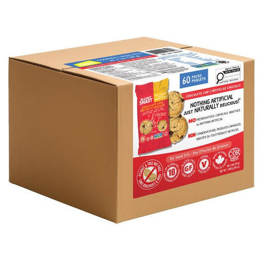 Allergy Smart Chocolate Chip Cookies - 60 × 28g - Miller & Bean Coffee Company