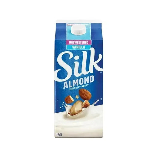 Almond Vanilla Unsweetened - Silk - 1.89L - Miller & Bean Coffee Company