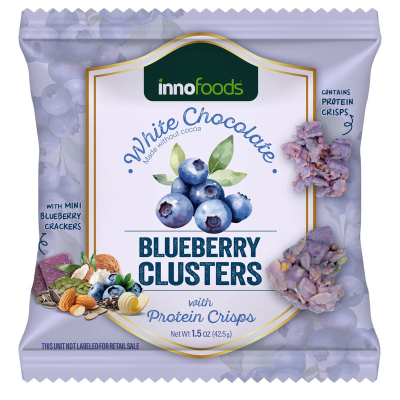 White Chocolate Blueberry Clusters - 12 x 42.5g