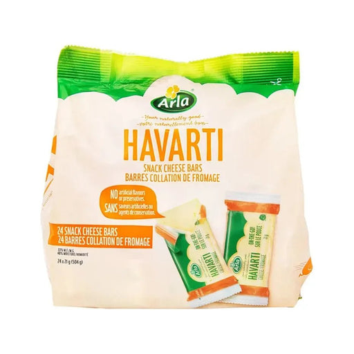 Arla Havarti - Snack Cheese - 24 x 21g - Miller & Bean Coffee Company