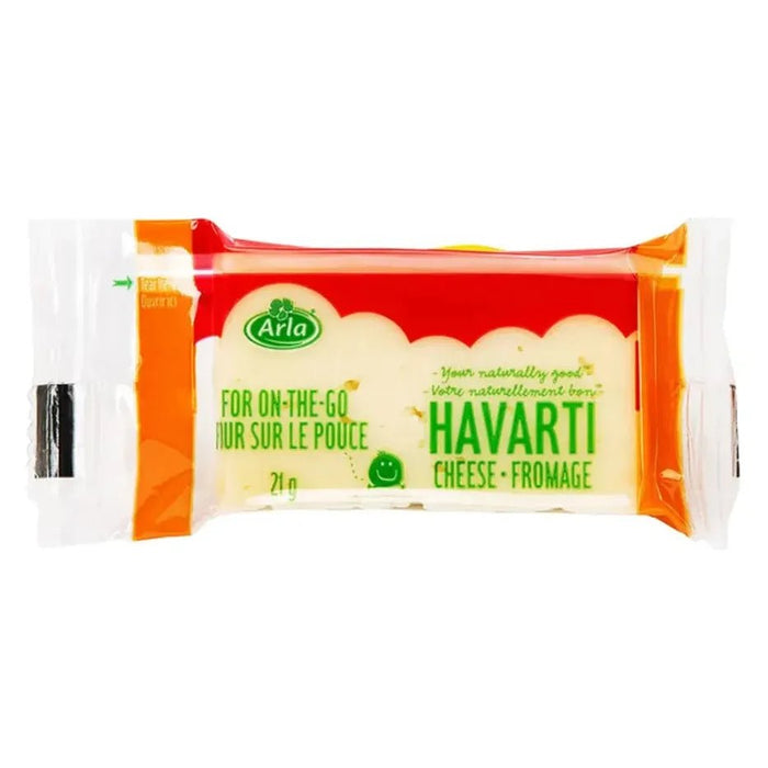 Arla Havarti - Snack Cheese - 24 x 21g - Miller & Bean Coffee Company