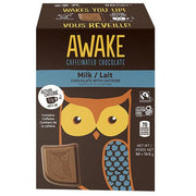 Awake Caffeinated Milk Chocolate Single Bites 50 × 13.5g - Miller & Bean Coffee Company