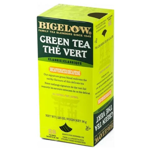 Bigelow - Decaf - Green Tea - Pkg 28 - Miller & Bean Coffee Company