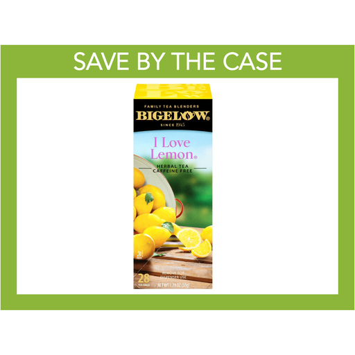 Bigelow - I Love Lemon - Pkg 28 - Miller & Bean Coffee Company