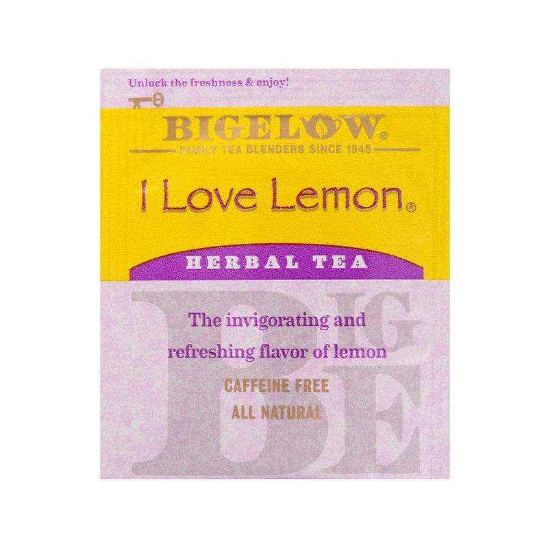 Bigelow - I Love Lemon - Pkg 28 - Miller & Bean Coffee Company