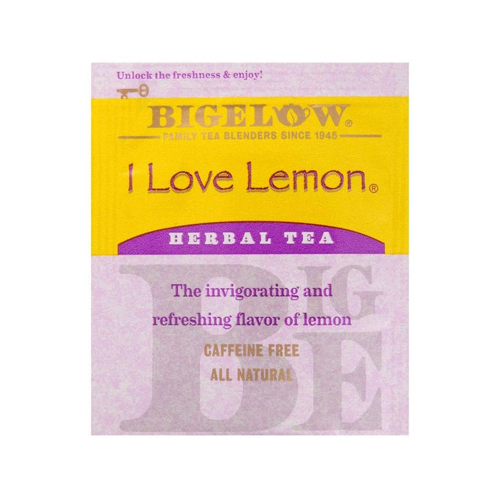 Bigelow - I Love Lemon - Pkg 28 - Miller & Bean Coffee Company