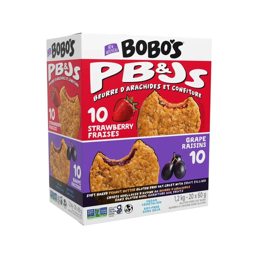 Bobo’s Peanut Butter Oat Bars - 20 × 60g - Miller & Bean Coffee Company