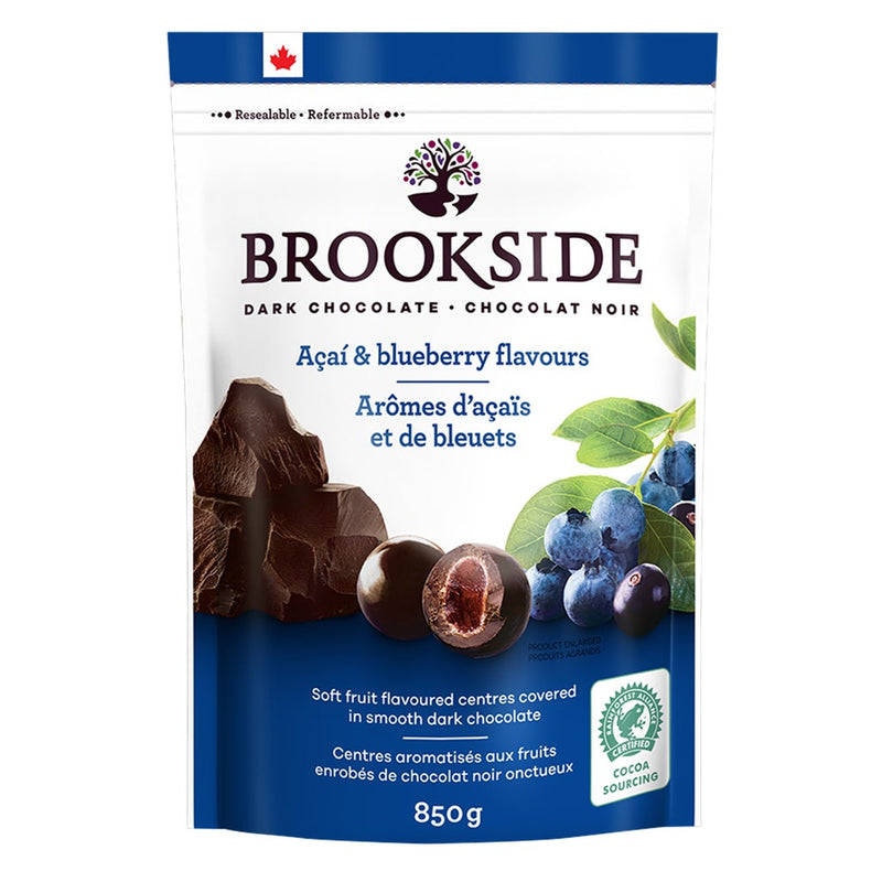 Brookside - Dark Chocolate Açaí & Blueberry Flavours - 850g - Miller & Bean Coffee Company