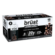 Brüst Protein Cold Brew Coffee - Dark Roast - 18x330ml - Miller & Bean Coffee Company