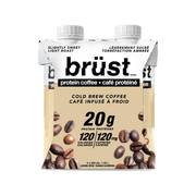 Brüst Protein Cold Brew Coffee - Light Roast - 4x330mL - Miller & Bean Coffee Company