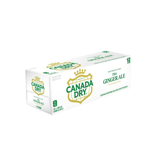 Canada Dry Diet Ginger Ale 12 x 355ml Can - Miller & Bean Coffee Company
