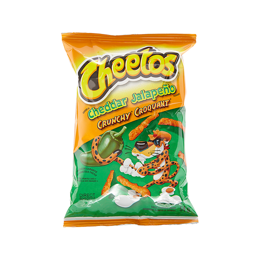 Cheetos Crunchy Cheddar Jalapeno Snacks - 40 x 54g - Miller & Bean Coffee Company