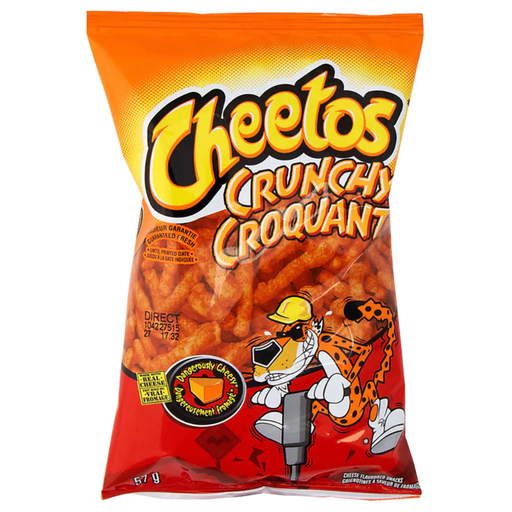 Cheetos Crunchy Cheese Flavoured Snacks - 40 x 57g - Miller & Bean Coffee Company