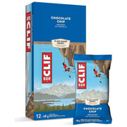 Clif Bar Chocolate Chip Energy Bar - 12 x 68g - Miller & Bean Coffee Company