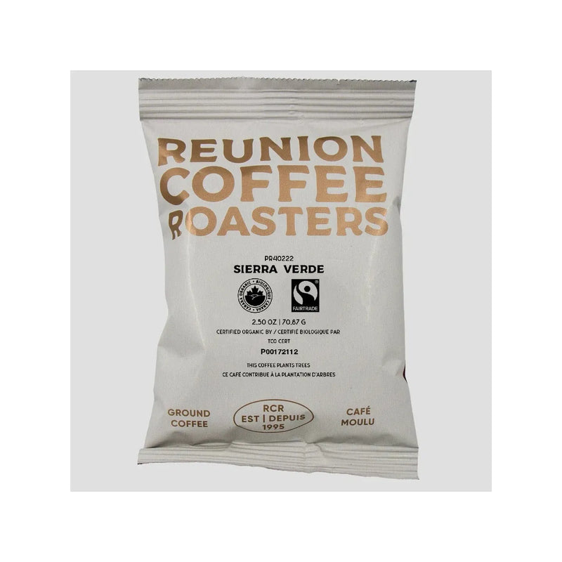 Coffee - Ground - Sierra Verde - Fairtrade Organic - Case Of 24 X 2.5oz - Miller & Bean Coffee Company