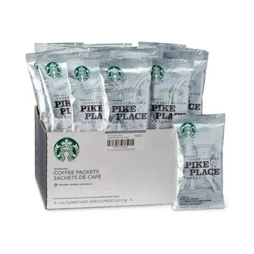 Coffee - Ground - Starbucks Pike Roast - 18 x 2.5oz Bag - Miller & Bean Coffee Company