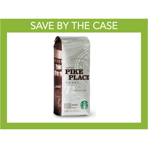 Coffee - Starbucks Pike Roast - Beans - 1lb Bag - Miller & Bean Coffee Company