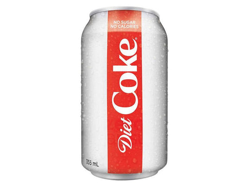 Coke - Diet - 24 x 355ml Can - MB Grocery