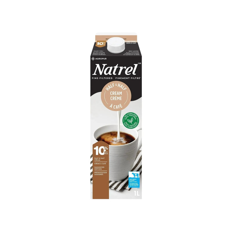 Cream - 10% - Natrel - 1L - Miller & Bean Coffee Company