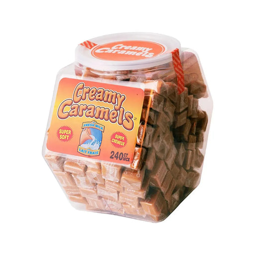 Creamy Caramels Candy - 240 x 6.7g - Miller & Bean Coffee Company